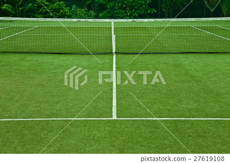 tennis grass court good for background 27619108