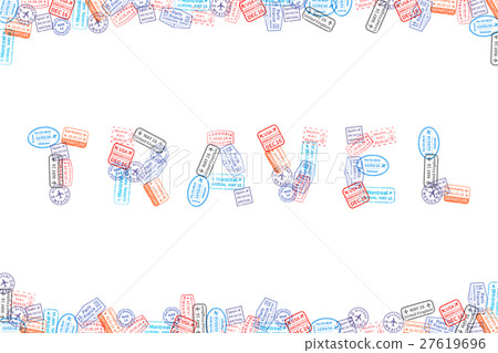 Immigration rubber stamp imprints Immigration rubber stamp imprints 27619696