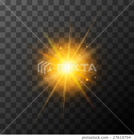Sunny glow lighting effect 27619704