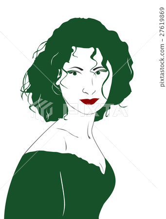 Portrait of beautiful woman 27619869