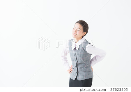 腰，胃壓抑女性（OL業務） 27623305