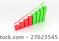 growth graph 3d illustration    27623545