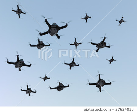 一群帶攝像頭的隱形無人機 27624033