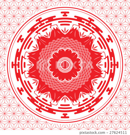 Pattern of beautiful Japanese 27624511