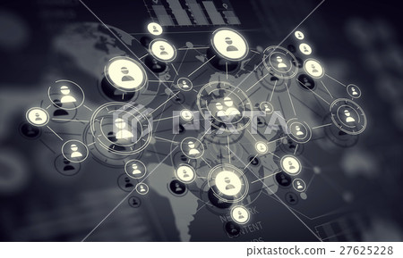 Social network background Social network background 27625228