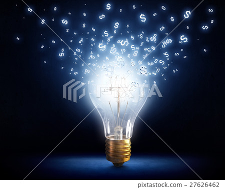 Bright idea for success 27626462