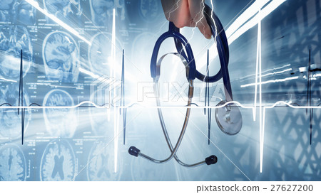 Modern medicine cardiology concept 27627200