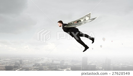 Business concept money is freedom 27628549