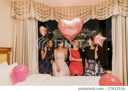 Hotel Women's Association balloon portrait Hotel Women's Association balloon portrait 27632526