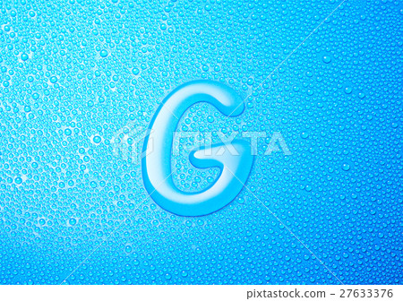 G alphabet water character G alphabet water character 27633376