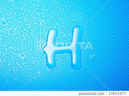 H字母水字符 27633377