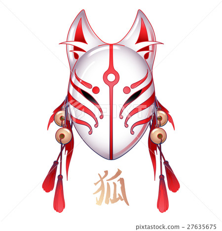 Graphic deamon fox mask Graphic deamon fox mask 27635675