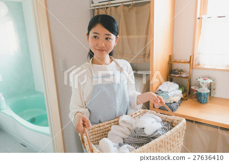 洗衣店 洗滌 主婦 27636410