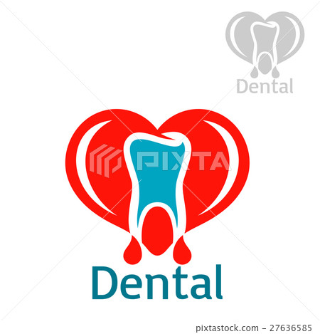 Dentistry or stomatology vector icon or emblem 27636585