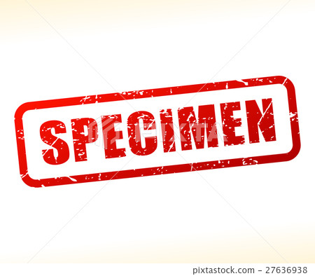 specimen text stamp specimen text stamp 27636938