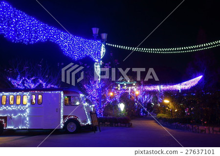 Hiraka Park night view Hiraka Park night view 27637101