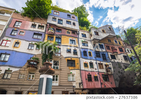 Hundertwasser house, Vienna, Austria 27637386