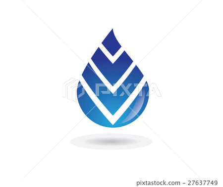 Water wave Logo Template 27637749
