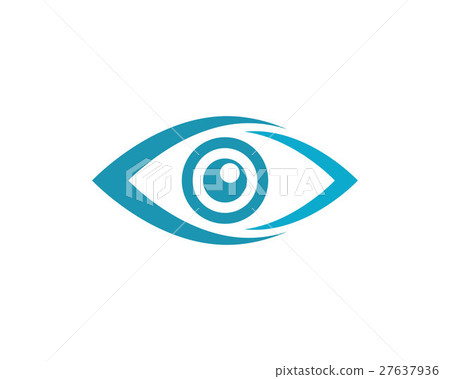 Eye care logo vector 27637936