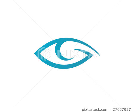 Eye care logo vector 27637937