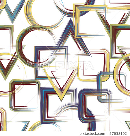 Vector squares pattern. Abstract geometric pattern Vector squares pattern. Abstract geometric pattern 27638102