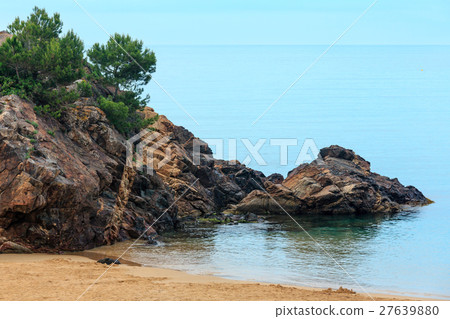 Summer La Fosca beach, Palamos, Spain. 27639880