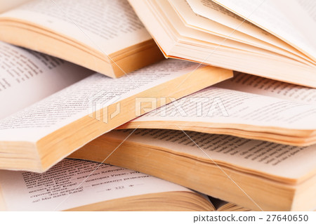 Opened books Opened books 27640650