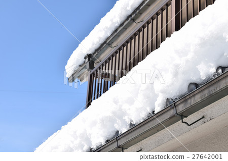 Snow cover of the roof Snow cover of the roof 27642001