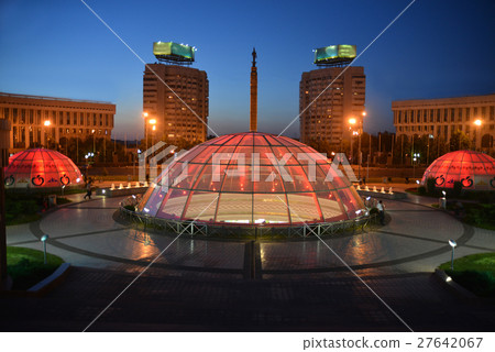 Almaty - evening view 27642067