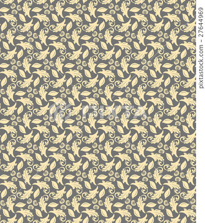 Floral Fine Seamless Vector Pattern Floral Fine Seamless Vector Pattern 27644969