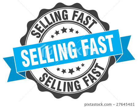 selling fast stamp. sign. seal - Stock Illustration [27645481] - PIXTA