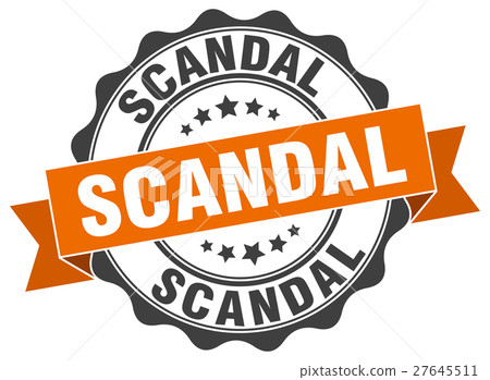 scandal stamp. sign. seal 27645511