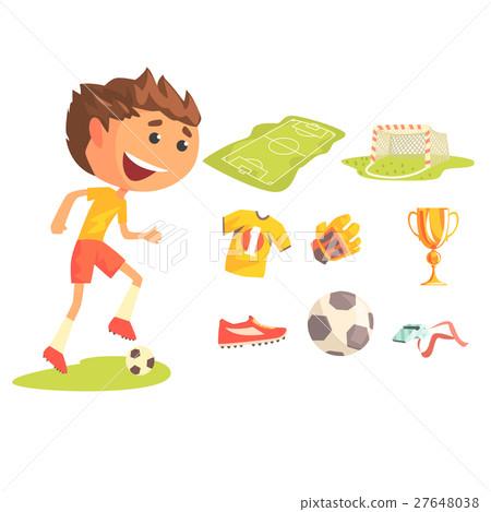 Boy Soccer Football Player, Kids Future Dream Boy Soccer Football Player, Kids Future Dream 27648038