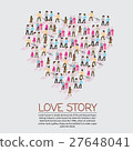 Love symbol concept, vector illustration. 27648041