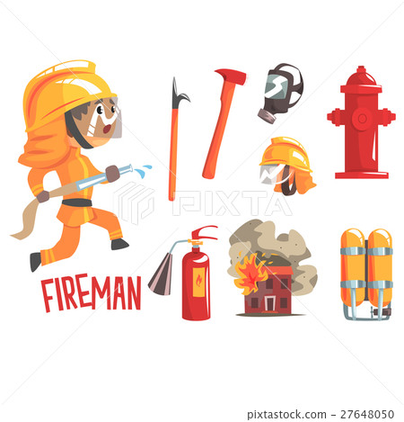 Boy Fireman, Kids Future Dream Fire Fighter 27648050