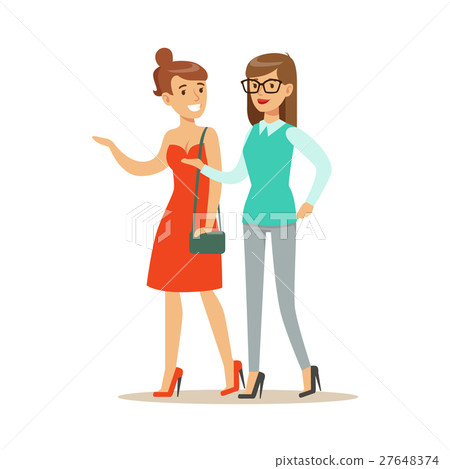 Happy Best Friends Having Good Time Together 27648374