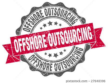 offshore outsourcing stamp. sign. seal offshore outsourcing stamp. sign. seal 27648396