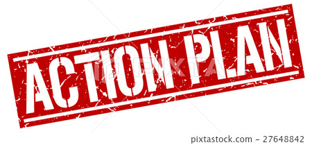 action plan square grunge stamp action plan square grunge stamp 27648842