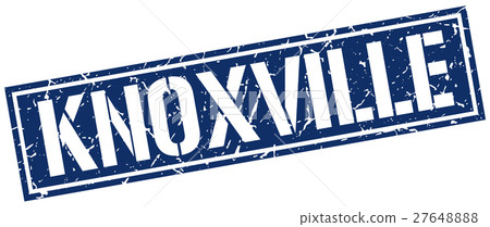 Knoxville blue square stamp 27648888