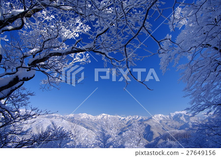 Winter landscape From Arashima-dake 27649156