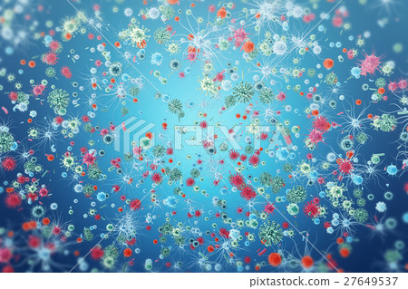 Influenza Virus H1N1. Swine Flu, infect organism 27649537