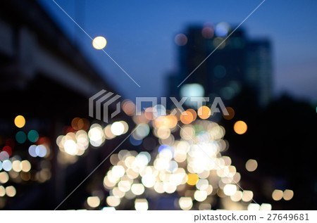 Bokeh cityscape background 27649681