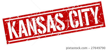 Kansas City red square stamp 27649790