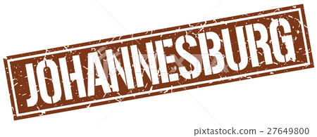 Johannesburg brown square stamp Johannesburg brown square stamp 27649800