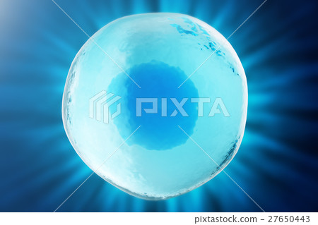 Blue cell background. Life and biology, medicine Blue cell background. Life and biology, medicine 27650443