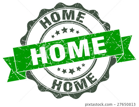 home stamp. sign. seal - Stock Illustration [27650813] - PIXTA