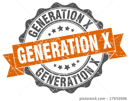 generation x stamp. sign. seal 27650986