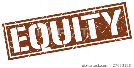equity square grunge stamp 27653198