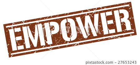 empower square grunge stamp empower square grunge stamp 27653243