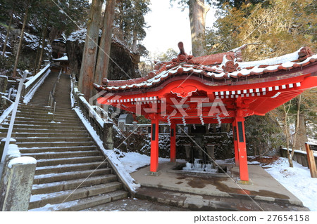 榛名神社在冬季哈里瑪神社 27654158